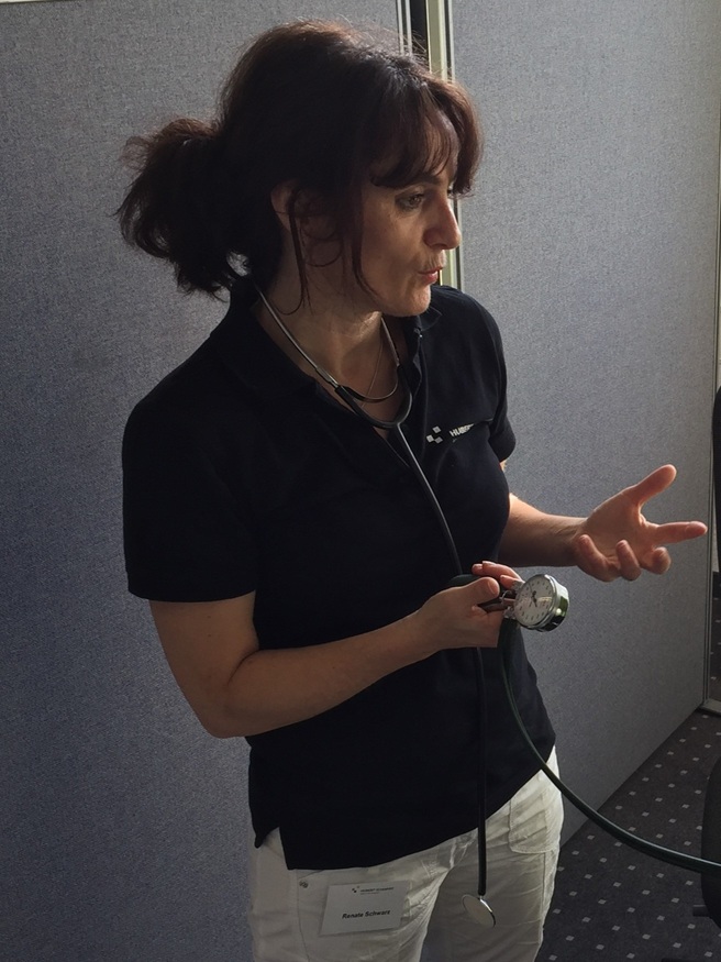 Renate Expertin für Gesundheit und Ernährung im Hubert-Schwarz-Zentrum